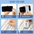 7 En 1 Kit de nettoyage de clavier d'ordinateur Pinceau de nettoyage d'oreiller pour clavier d'écouteur Clea