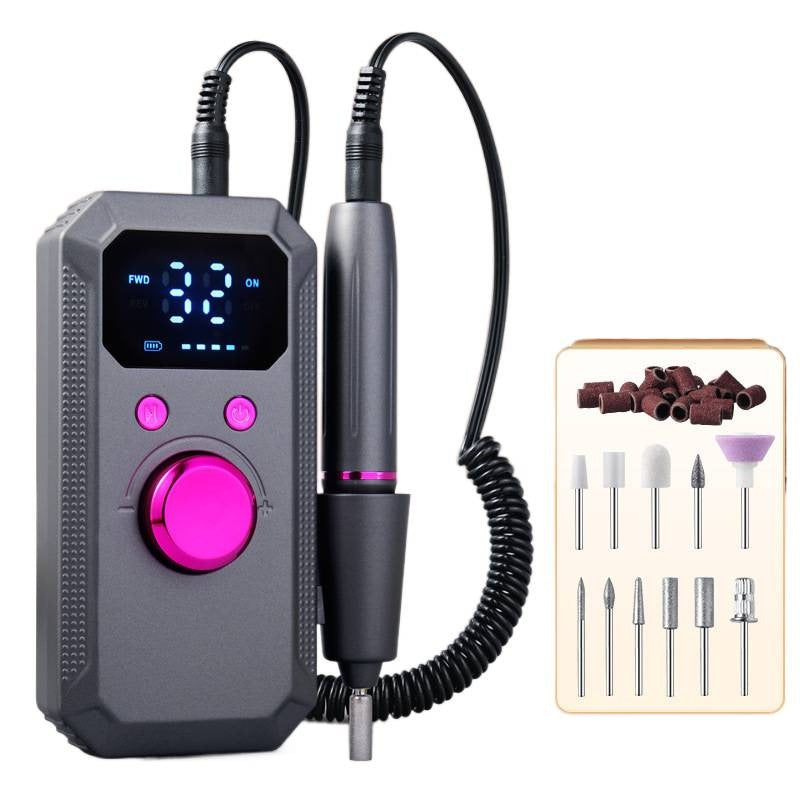 Déchiqueteuse de cuticules électriques et broyeur à ongles multi-fonctions