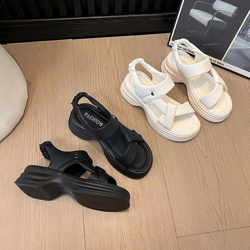 Sandales à diapositives de style fée de Crisscross pour femmes