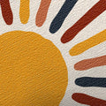 Bohemian Sun Tapestry Fibre synthétique Retro Decor