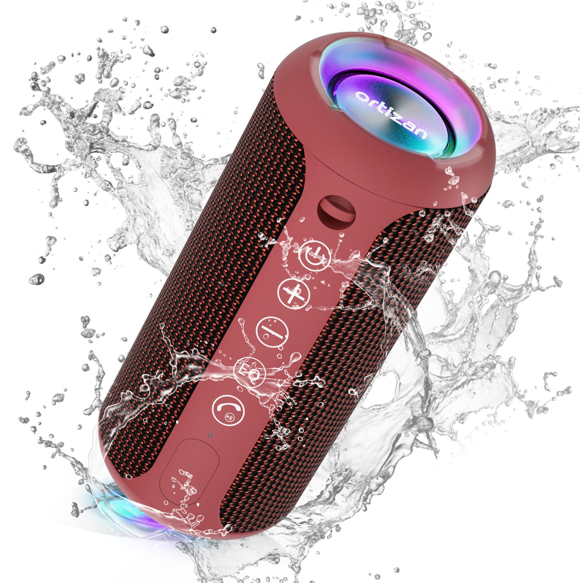 Haut-parleur Bluetooth sans fil Sous-woofer Portable Carte Insert Bluetooth Audio System