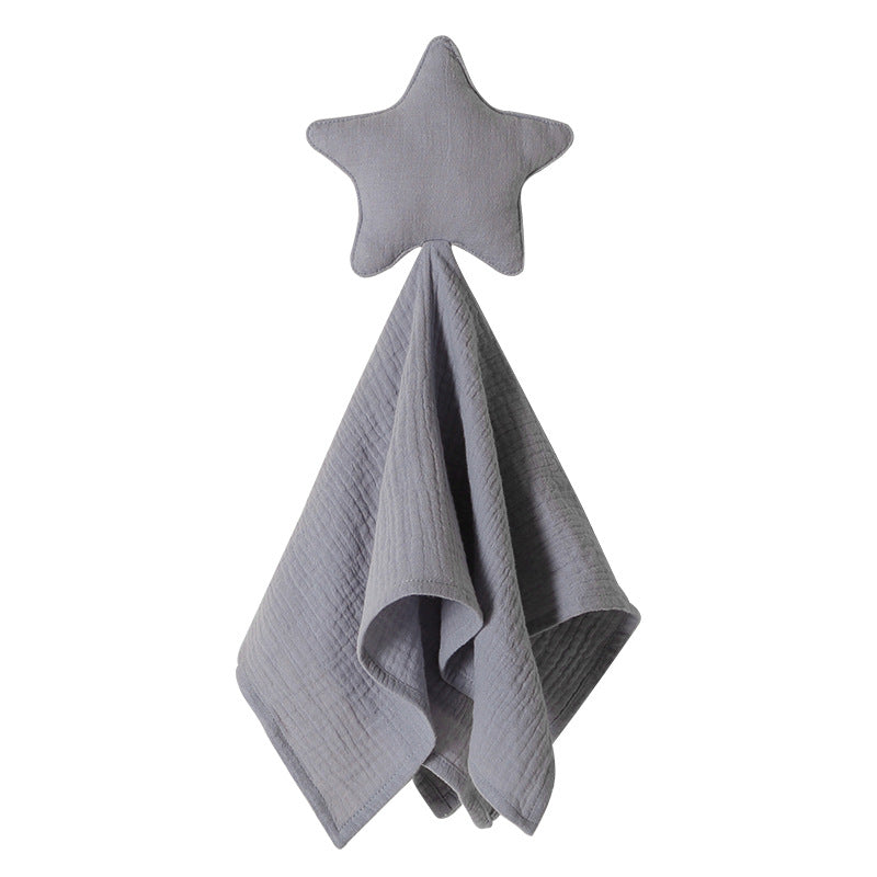 Serviette époustouflante en coton Gauze-1 an bébé Coax Nap Sleep Hand Puppet