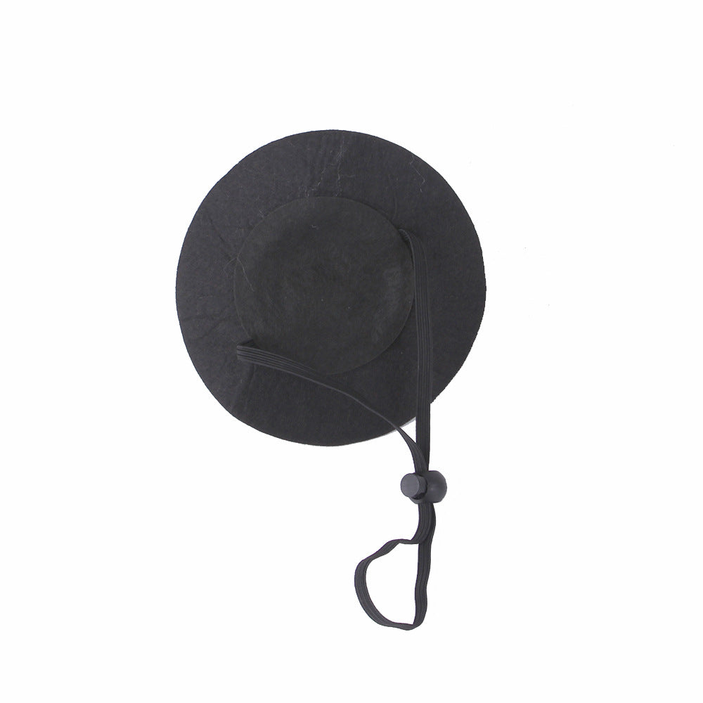 Chapeau de chat d'Halloween Chapeau de citrouille