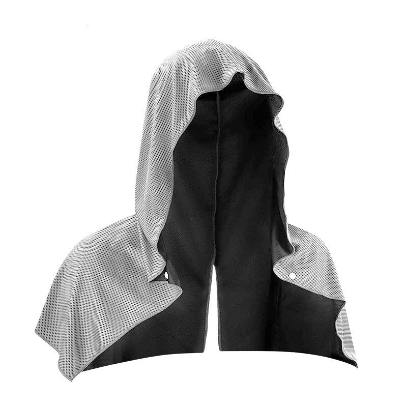 Serviette de sport à séchage rapide à capuche U-forme Cooling Serviette de protection contre le soleil