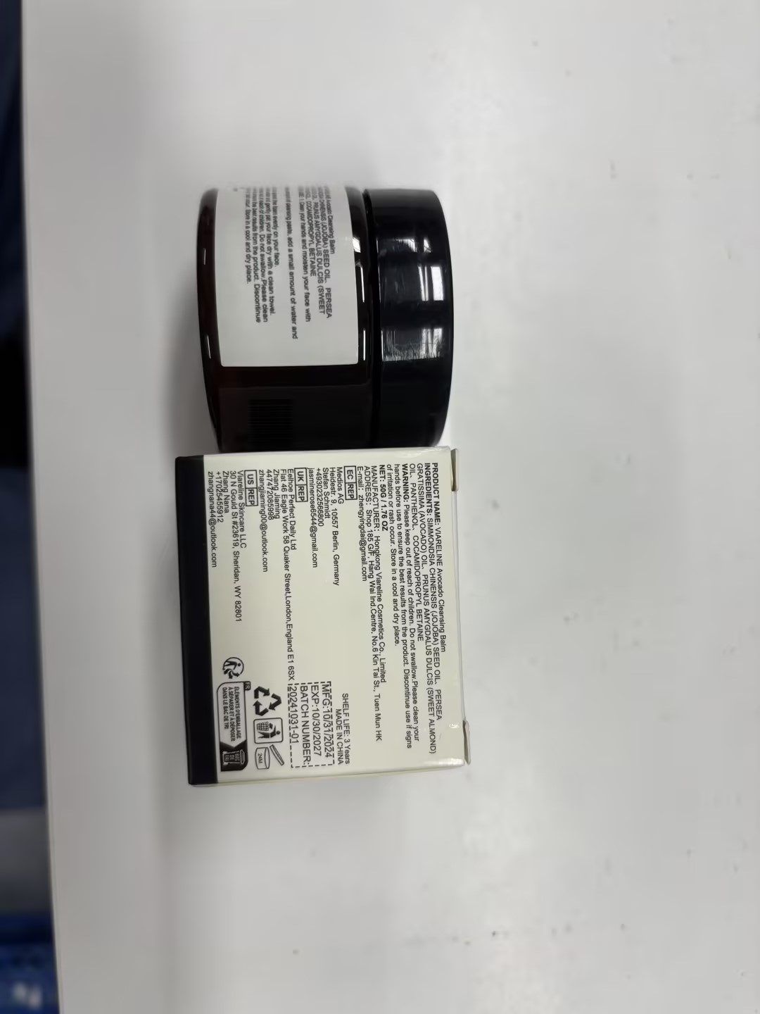Baume de démaquillage pour avocat VIARELINE