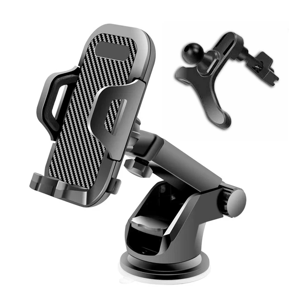 360Monture universelle Support de voiture pare-brise pour téléphone portable GPS