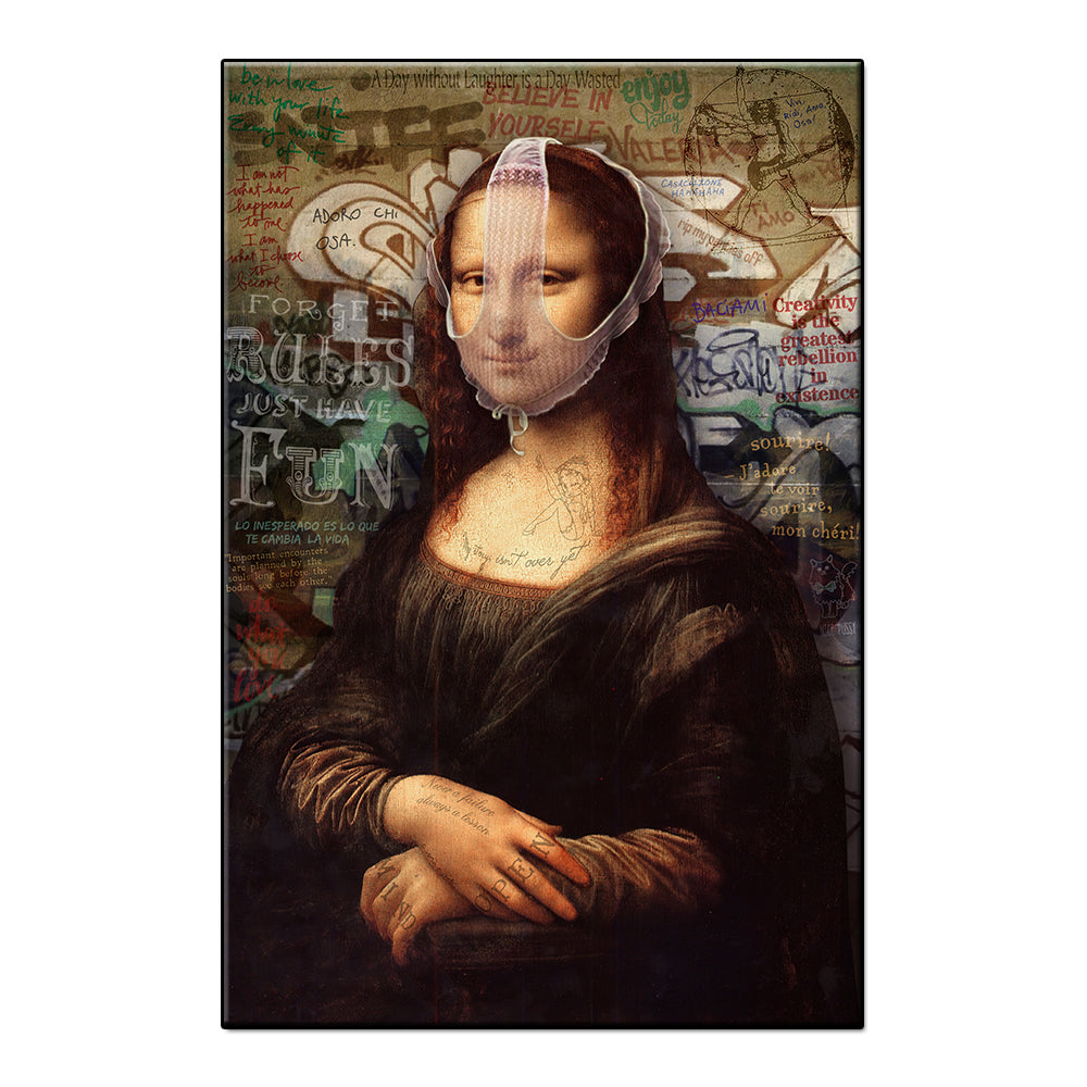 Affiche de toile d'art modèle Mona Lisa