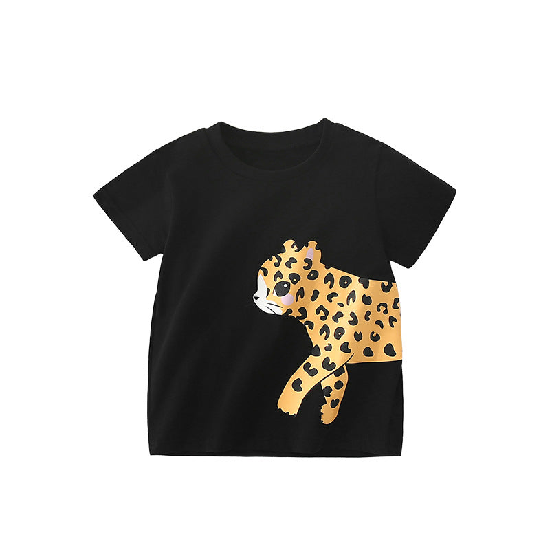 Mignon imprimé Casual Top pour les filles