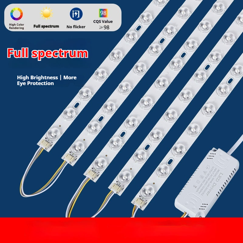 Plein spectre Led Super Bright Patch remplacement source de lumière Plafond plaque de base de lampe