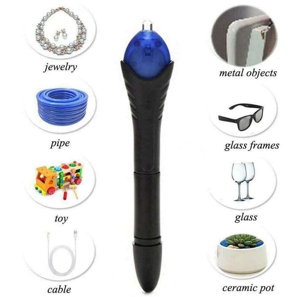 5 deuxième Fix stylo de réparation de lumière UV Glue Recharge liquide de soudage multi-pots