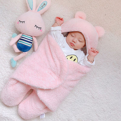 Bébé tenir le nouveau-né épaississant Wrap Swadle sac de couchage