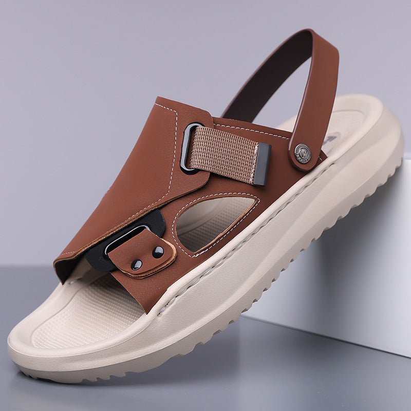 Sandales de taille extra-large pour les hommes Arrivée d'été Soft-soled et Casual