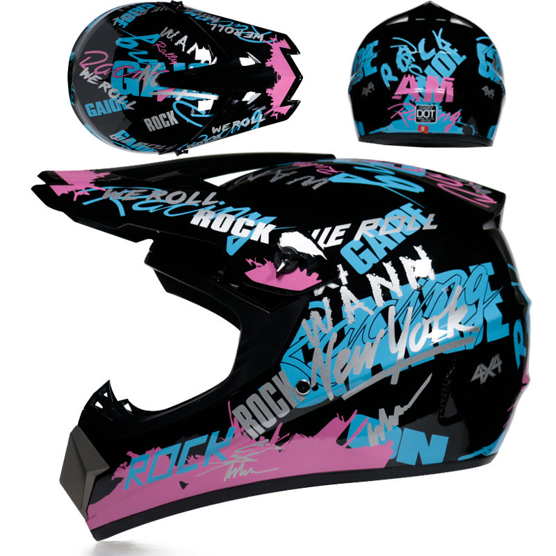 Casque hors route Moto Petit casque hors route