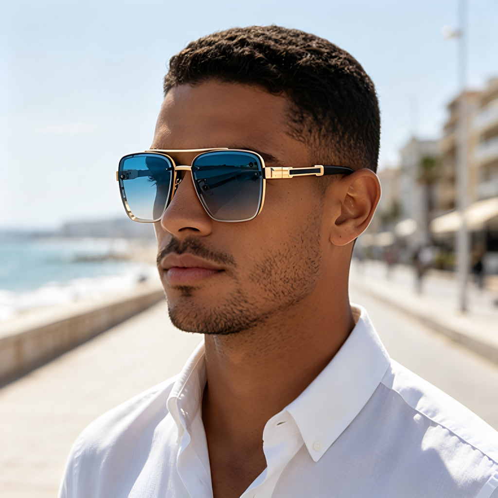 Verres rétro pour hommes