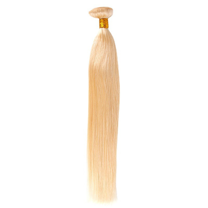 Rideaux de cheveux Bone Straight Fake Gold