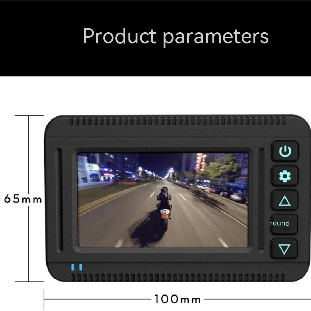 Trajectoire GPS d'enregistreur d'eau de moto haute définition