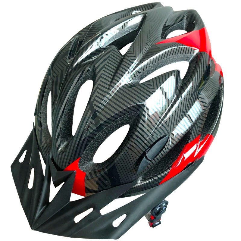 Cyclisme Casque Cyclisme Type de lumière Highway Mountain Bicycle Intégré Into Ma
