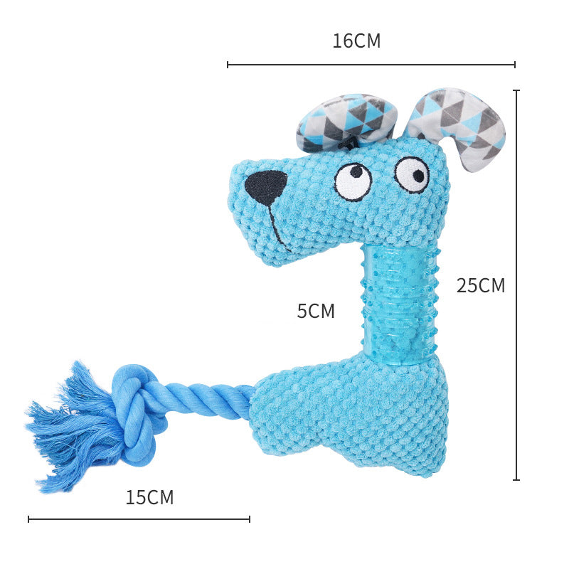 Jouets pour chiens pour petits grands chiens peluche chien squeaky jouet chiot Chew Jouets Bite résistant jouet pour animaux de compagnie