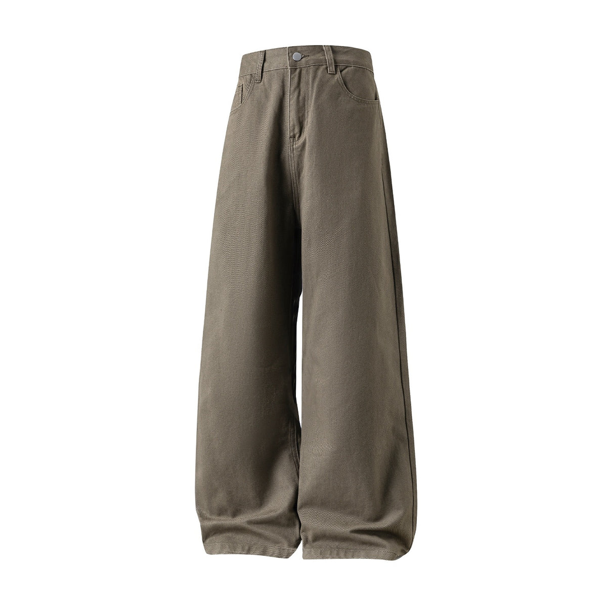 Pantalon semi-élastique semi-élastique retro en coton pour hommes