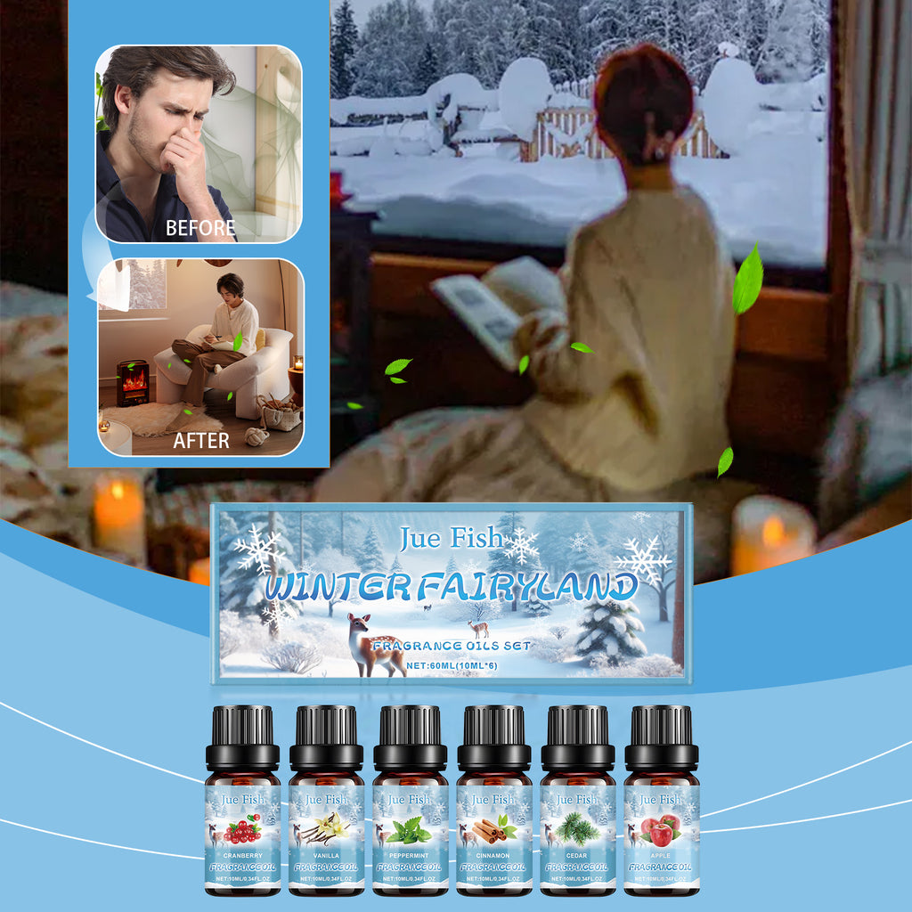 Ensemble d'huile d'aromathérapie d'hiver 60ml1box