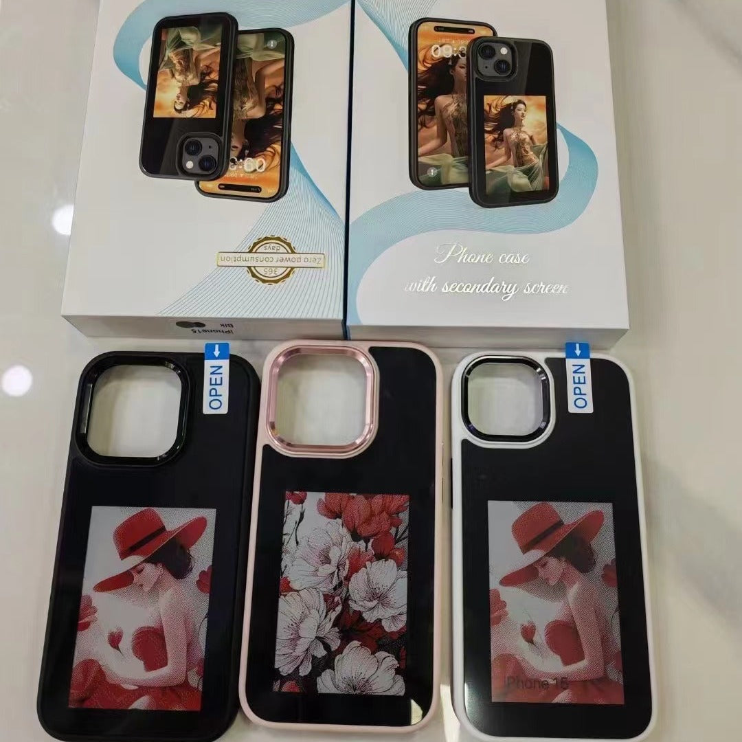 NFC Screen Projection Smart Color E-ink Ecran Phone Case