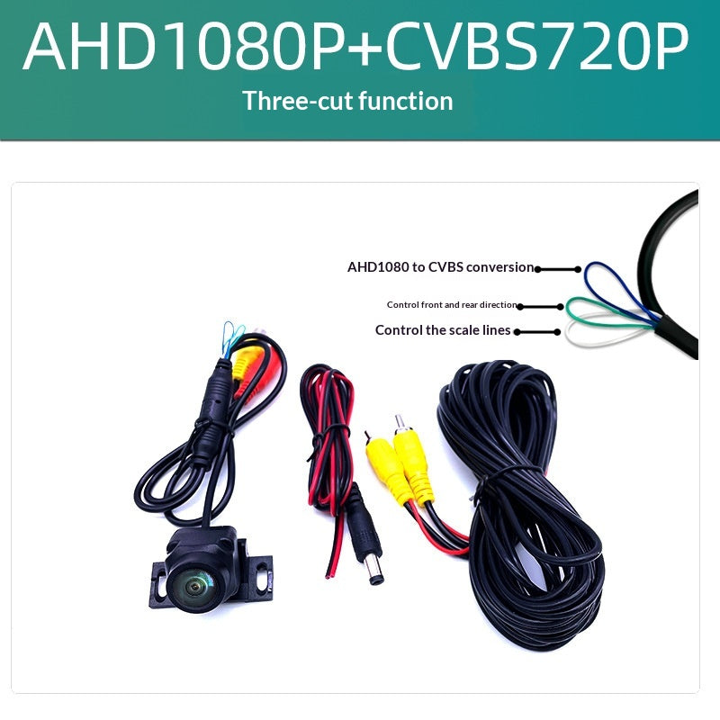 Triple-control AHD 720P in-vehicle rear view camera