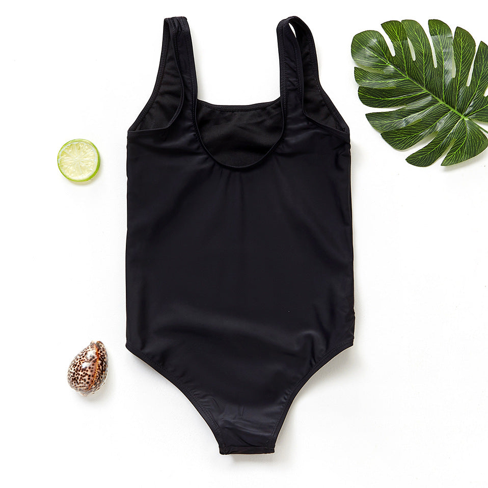 Maillot de bain à un piece pailleté pour filles de mode