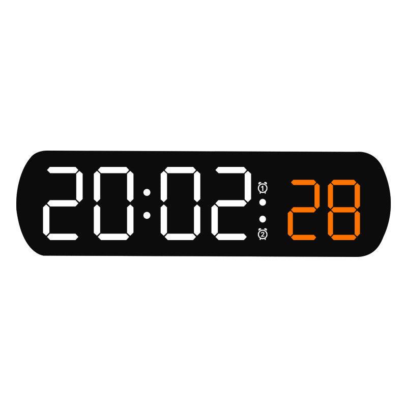 Horloge LED multifonction avec température et seconde main
