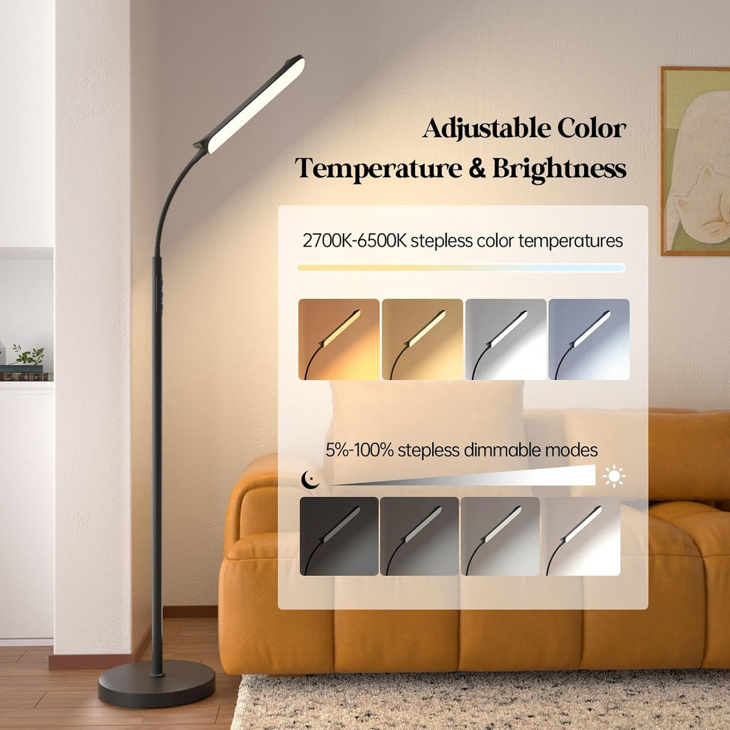 Simple Modern Canapé Chambre à coucher étude LED Table de protection des yeux double usage Télécommande Sol La