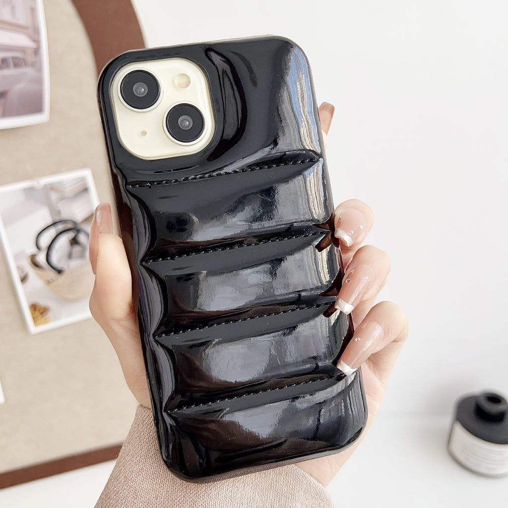 Applicable 17h Aurora Down Jacket Glossy High-End Téléphone Laser Case