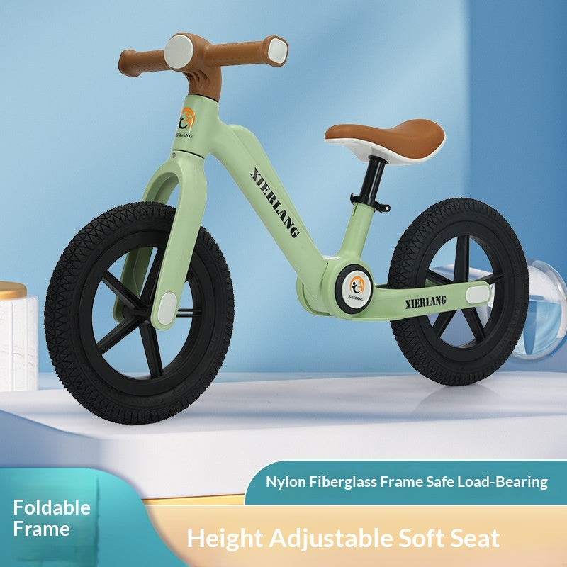 Vélo de balance pliable pour enfants sans pédale