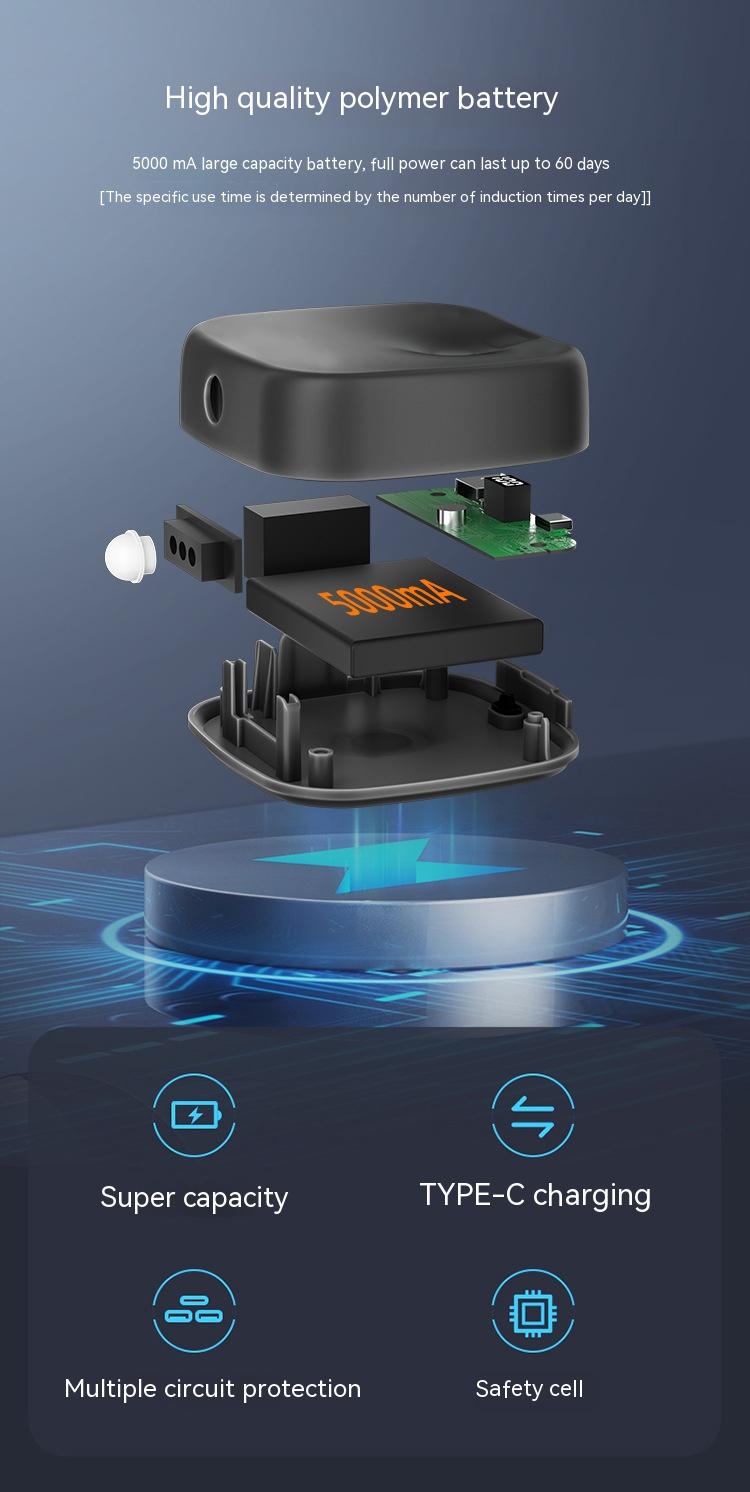 Cat Distributeur automatique d'eau Charger Compagnon sans fil batterie rechargeable intelligente