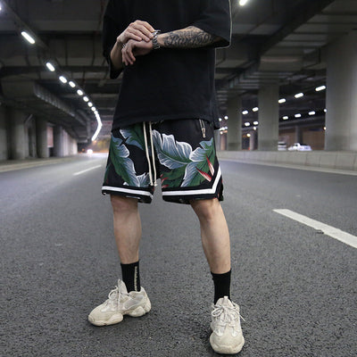 Short Floral en vrac short de plage