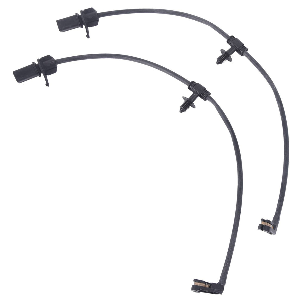 8W0615121E 2Pcs Plaque de frein arrière Capteur d'usure adapté A4 Quattro Q7 Q8 S4 S5 RS5