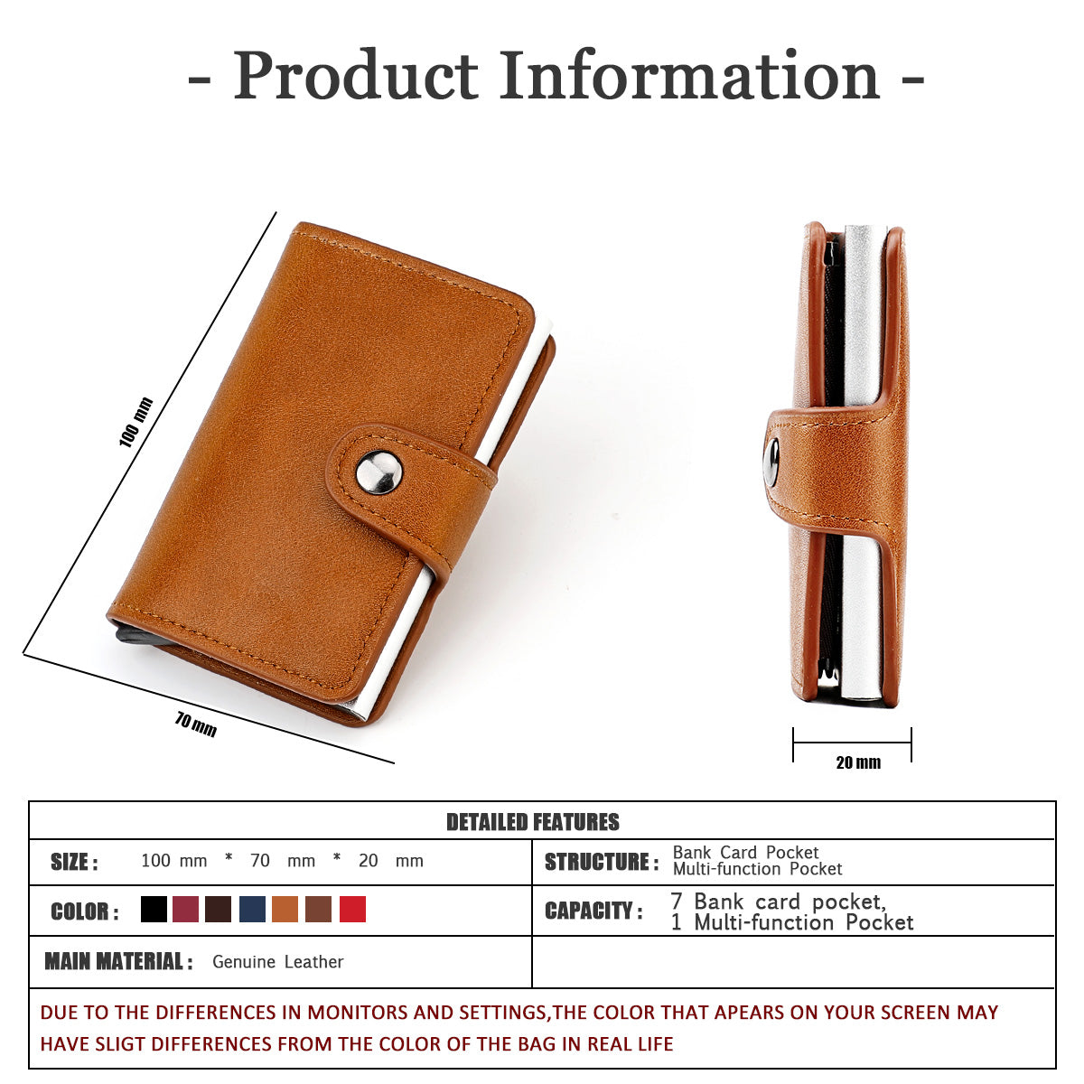 Brown wallet