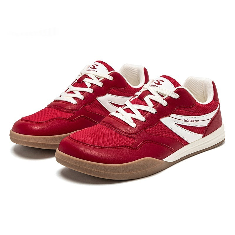 Hommes Casual Sports large orteil box plat monocouche chaussures