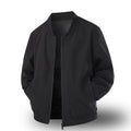 Veste de baseball pour hommes Springautumn Trendy Solid Color Relaxed Fit