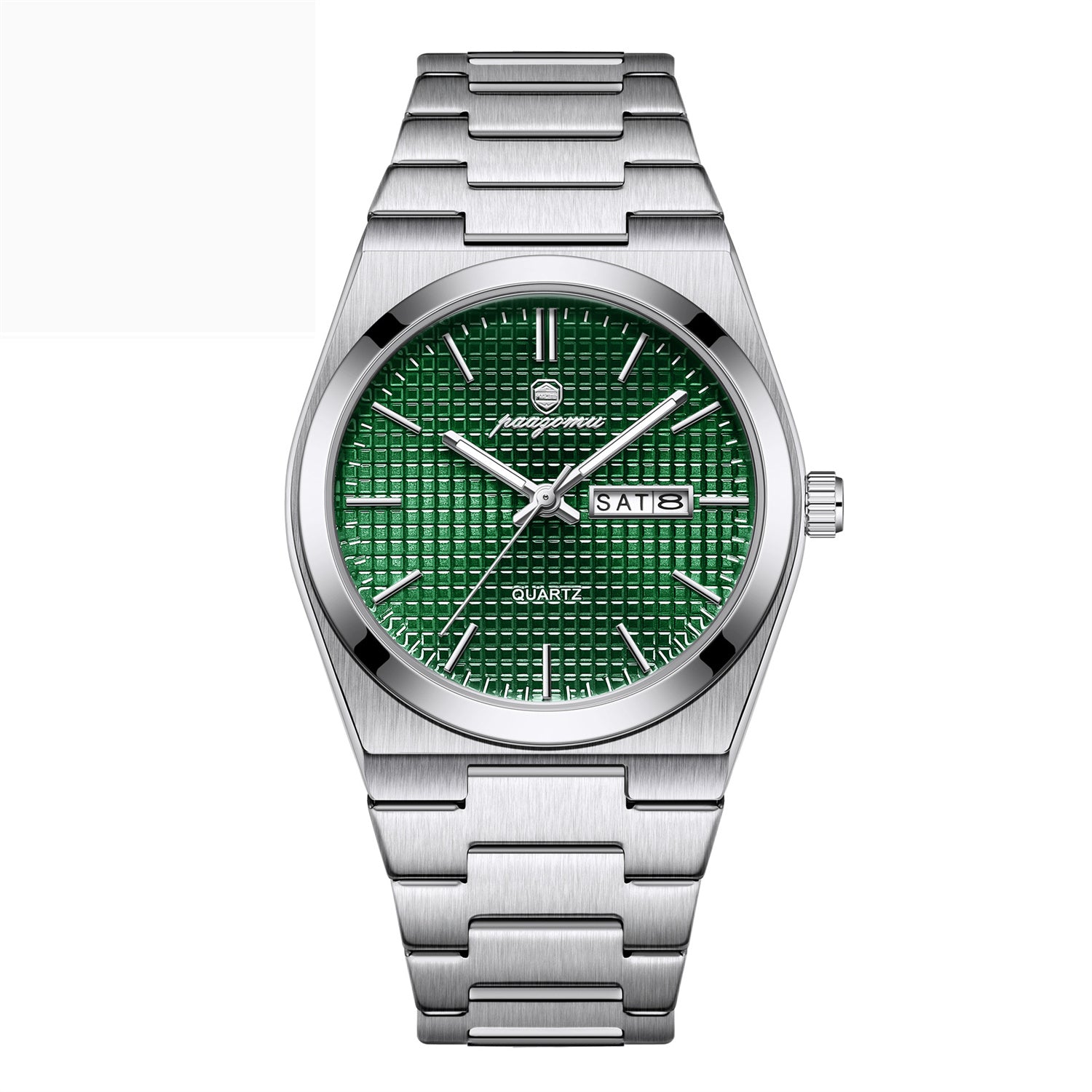 Montre de calendrier étanche à quartz lumineux
