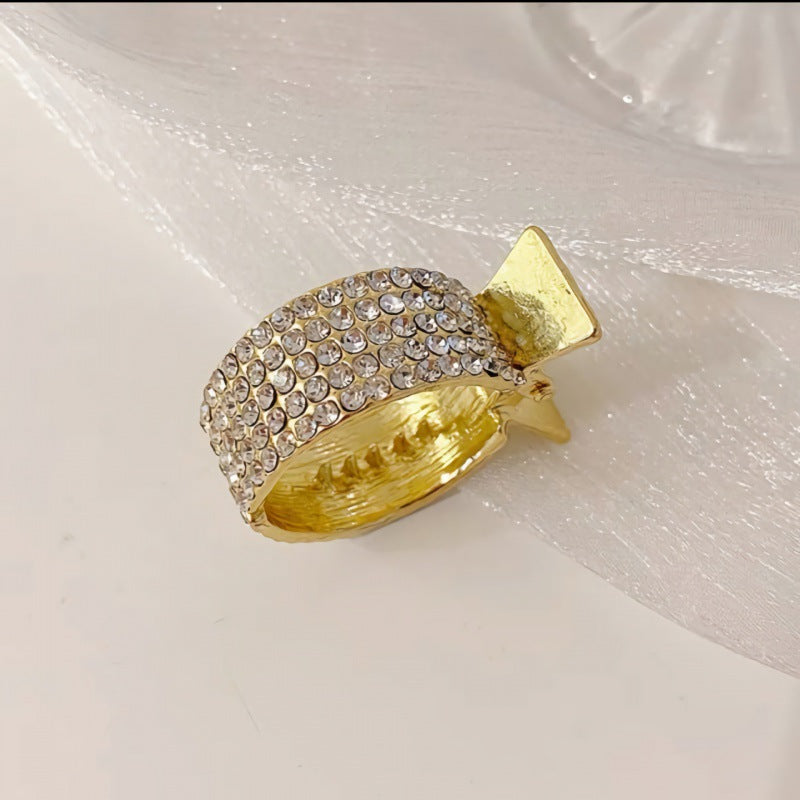 Strass anti-marquage fixe Gadget retour tête petit cheveux