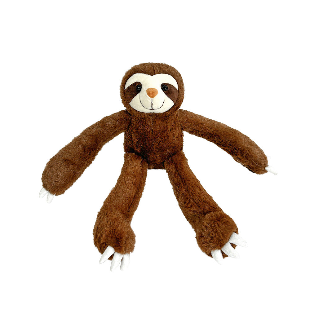 Jouet de poupée en peluche de sloth animal mignon Bradypod Plushie Poupée douce farcie pour cadeaux de Noël