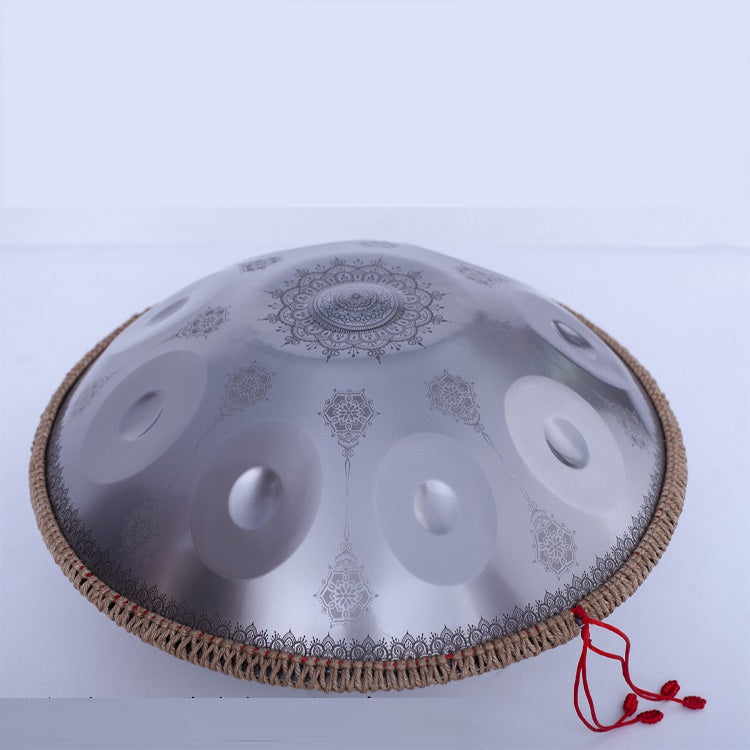 Mandala Version gravée Hand Disc Drum Instrument de musique