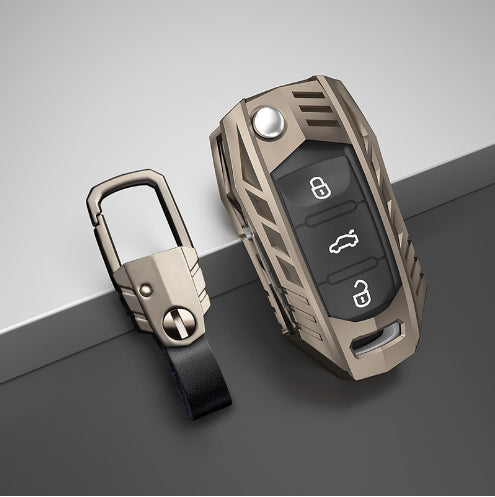 Metal Mecha Golf Auto Key Shell Ensembles de Shell de protection