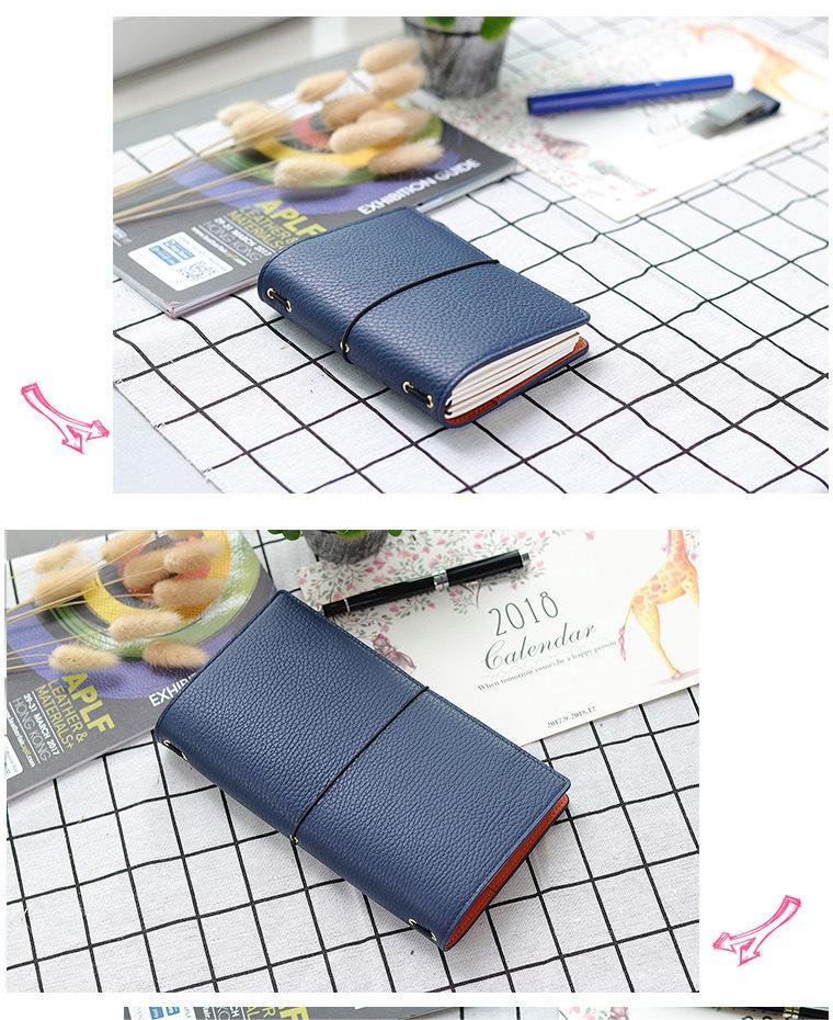 Carton de voyage en cuir Porte-carte multifonctions avec freebies