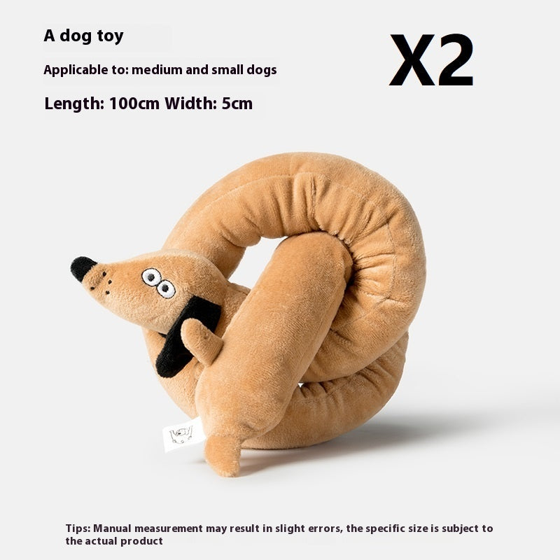 Self-Hi Soulager Stuffy Plan pour chiot Jouets pour chiens de saucisse