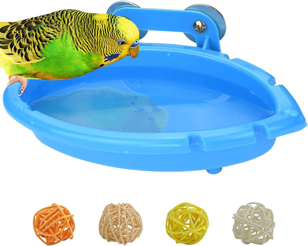 Baignoire multifonctionnelle pour oiseaux