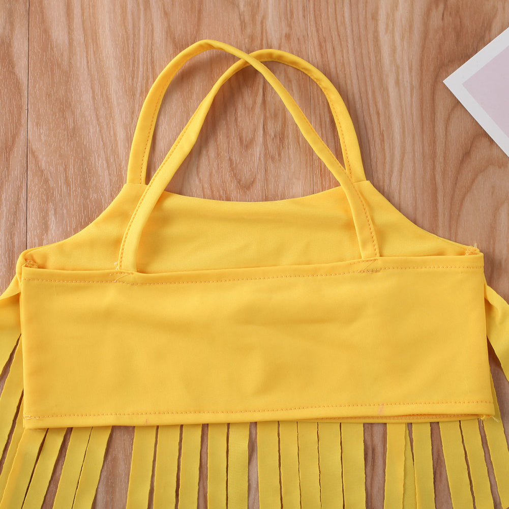 Maillot de bain en tassel imprimé banane