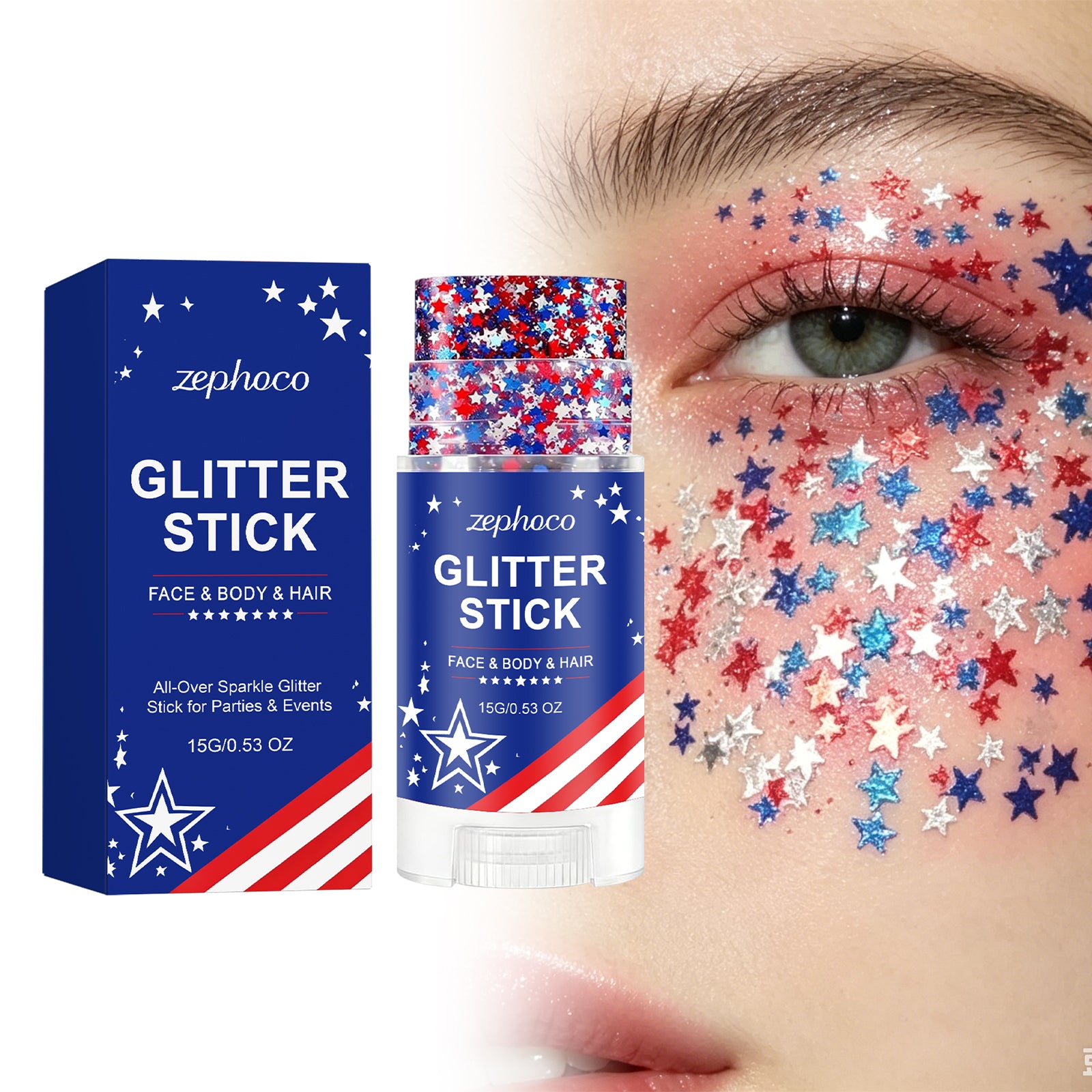 Bâton de maquillage étoilé 15g