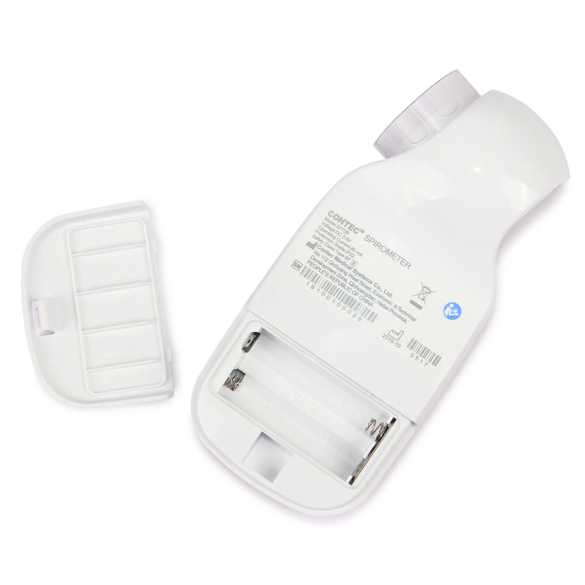 SP70B Spiromètre numérique couleur Fonction pulmonaire Volume pulmonaire Bluetooth