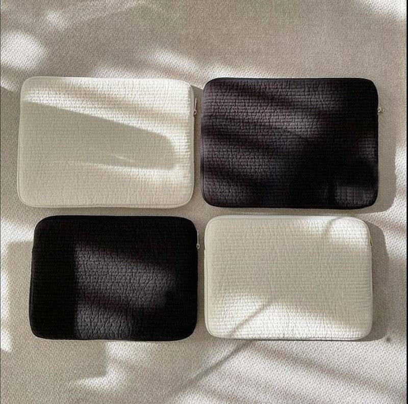 Sac portable antiséisme blanc noir portatif