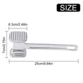 Dual Sided Meat Mallet Tenderizer Steak Chicken Beef Hammer Kitchen Pound Tool pour livre